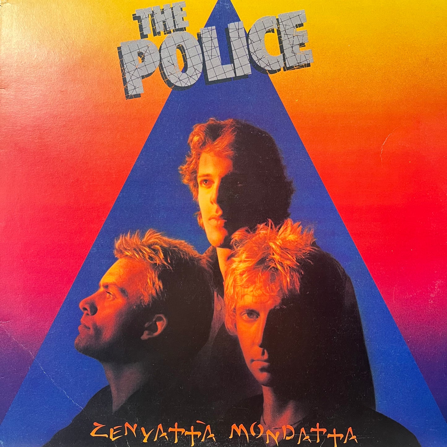 THE POLICE - ZENYATTA MONDATTA VG+/VG+  1980