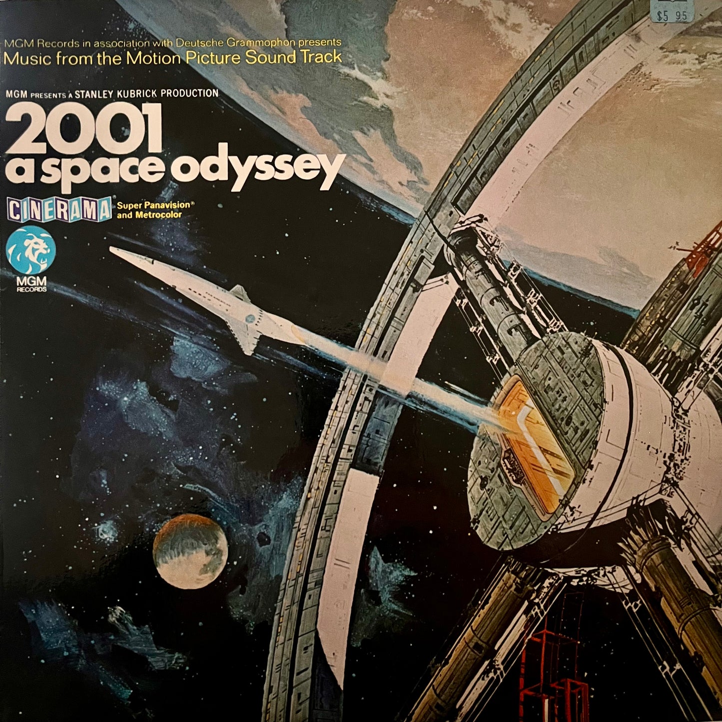 VARIOUS - 2001 A SPACE ODYSSEY SOUNDTRACK. NM/NM