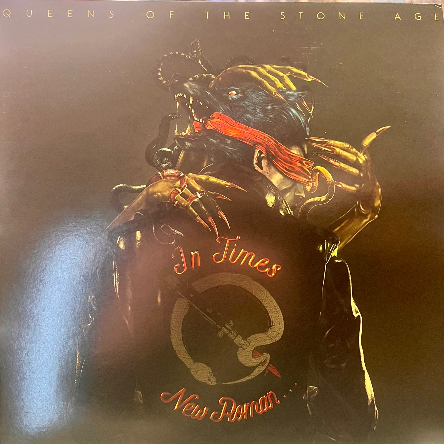 QUEENS OF THE STONE AGE - IN TIMES NEW ROMAN  (TRANSLUCENT BLUE)
