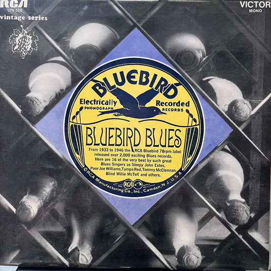BLUEBIRD BLUES - VARIOUS 33-46. VG/VG+
