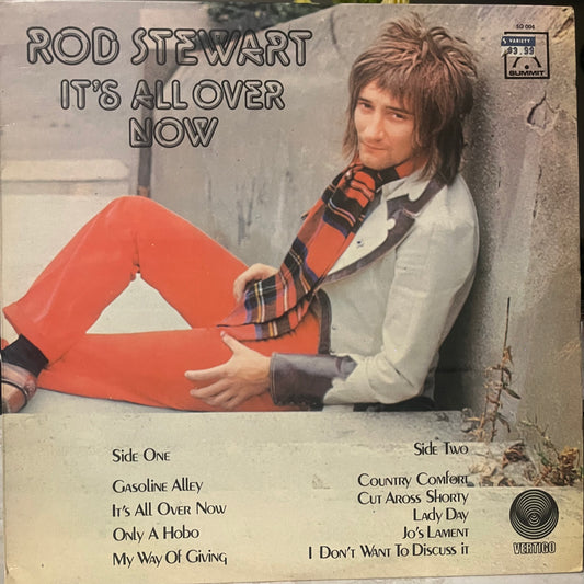 ROD STEWART - IT'S ALL OVER NOW VG+/VG+