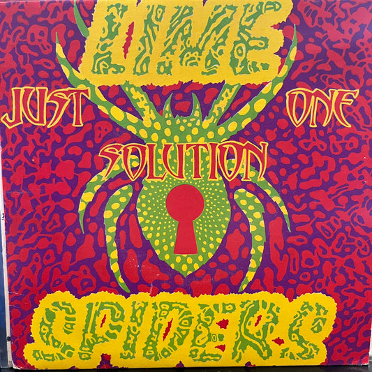 LIME SPIDERS - JUST ONE SOLUTION/DRIP OUT 7"SINGLE