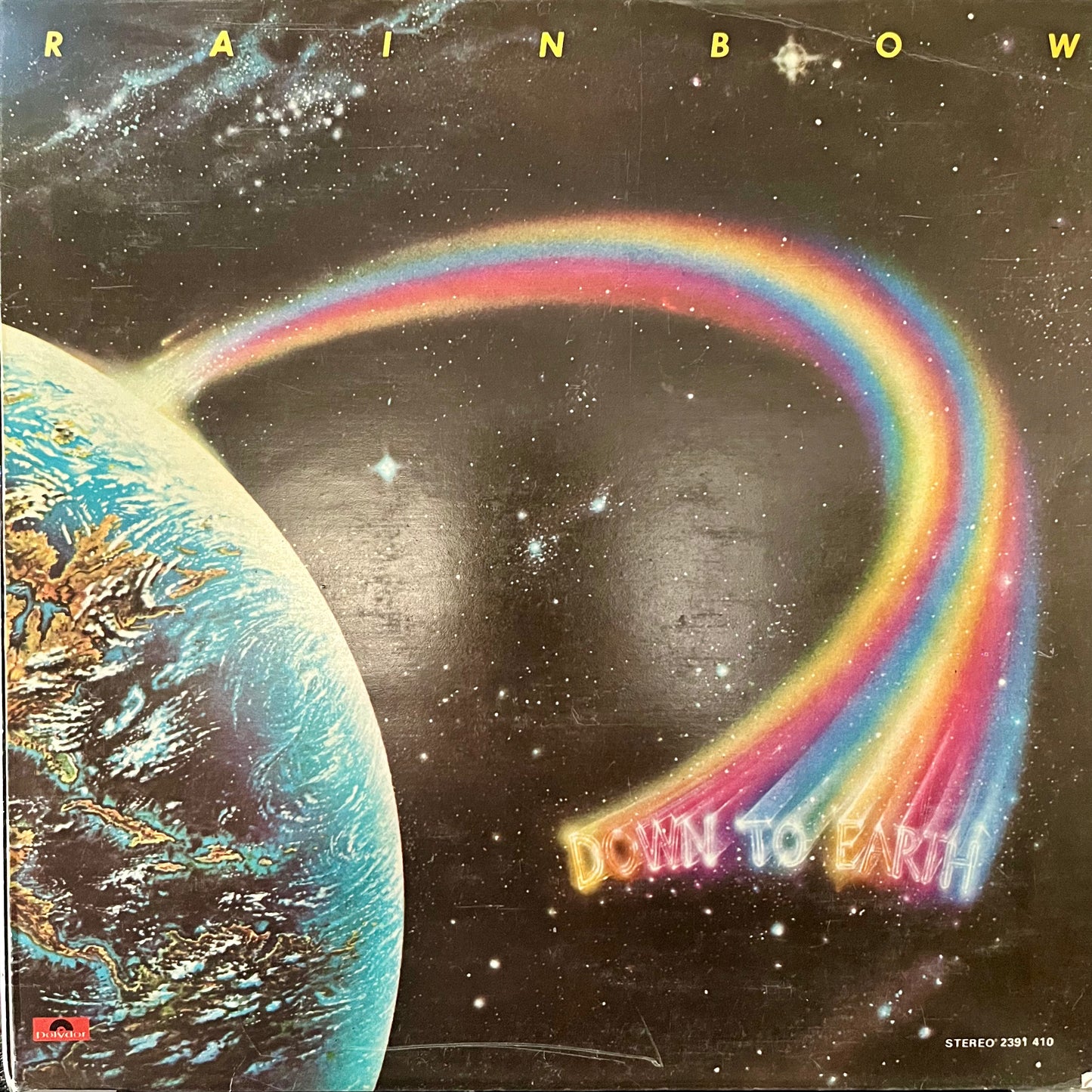 RAINBOW - DOWN TO EARTH  VG+/NM   1979
