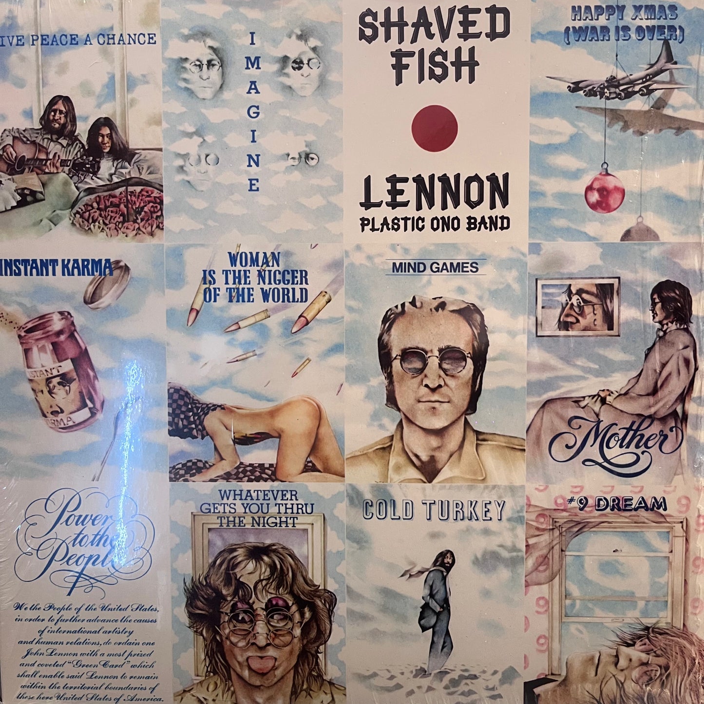 JOHN LENNON AND THE PLASTIC ONO BAND - SHAVED FISH