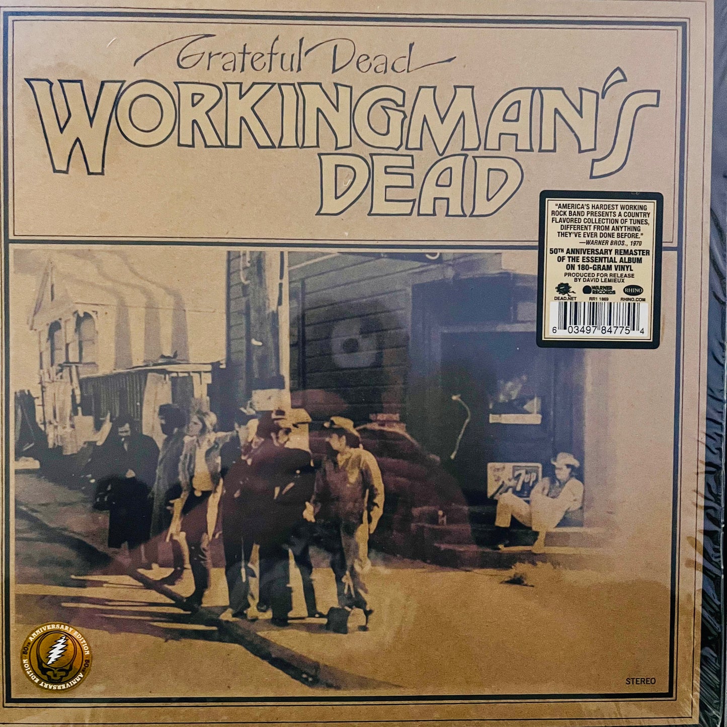GRATEFUL DEAD - WORKINGMAN'S DEAD  NM/NM  (180 GRAM)