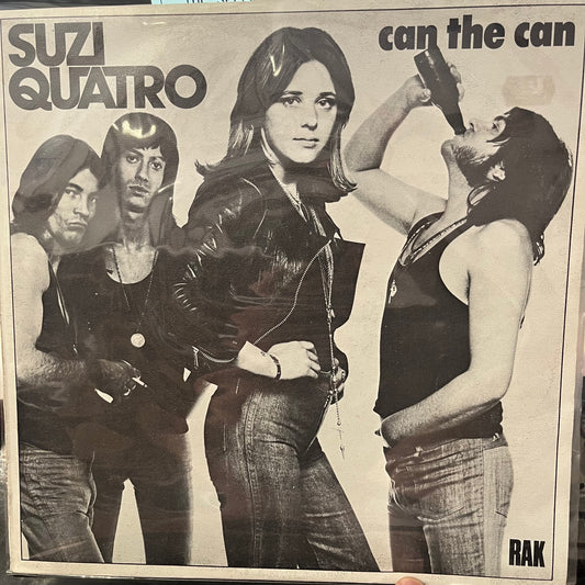 SUZI QUATRO - CAN THE CAN  VG+/VG+  1973