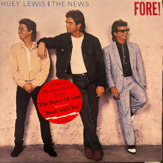 HUEY LEWIS AND THE NEWS - FORE  NM/NM  1986