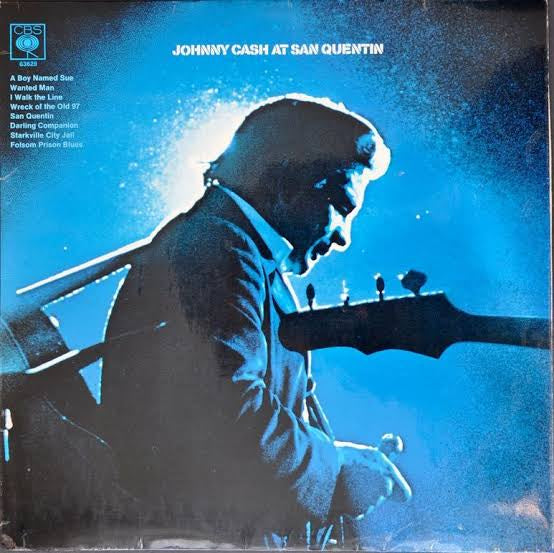 JOHNNY CASH - JOHNNY CASH AT SAN QUENTIN    NM /NM  1969