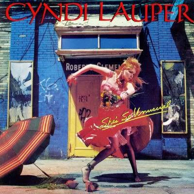 CYNDI LAUPER - SHE'S SO UNUSUAL    NM /NM  1983