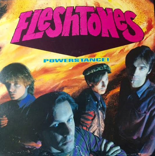 THE FLESHTONES - POWERSTANCE!    NM /NM  1991