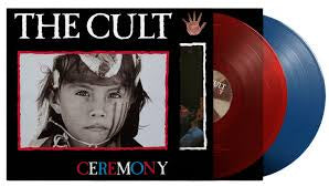 THE CULT - CEREMONY / 2023 LTD RED AND BLACK VINYL