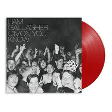 LIAM GALLAGHER - C'MON YOU KNOW RED LP /