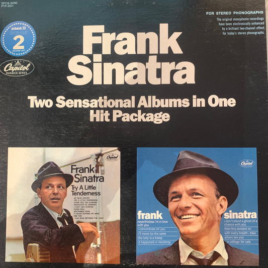 FRANK SINATRA - TRY A LITTLE TENDERNESS/FRANK SINATRA S/T 2LP VG+/VG+