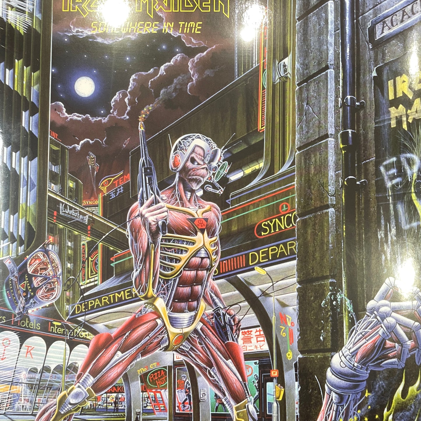 IRON MAIDEN - SOMEWHERE IN TIME LP