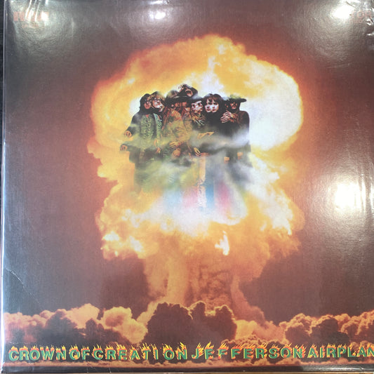 JEFFERSON AIRPLANE - CROWN OF CREATION [CLEAR ORANGE] EX/VG 2016
