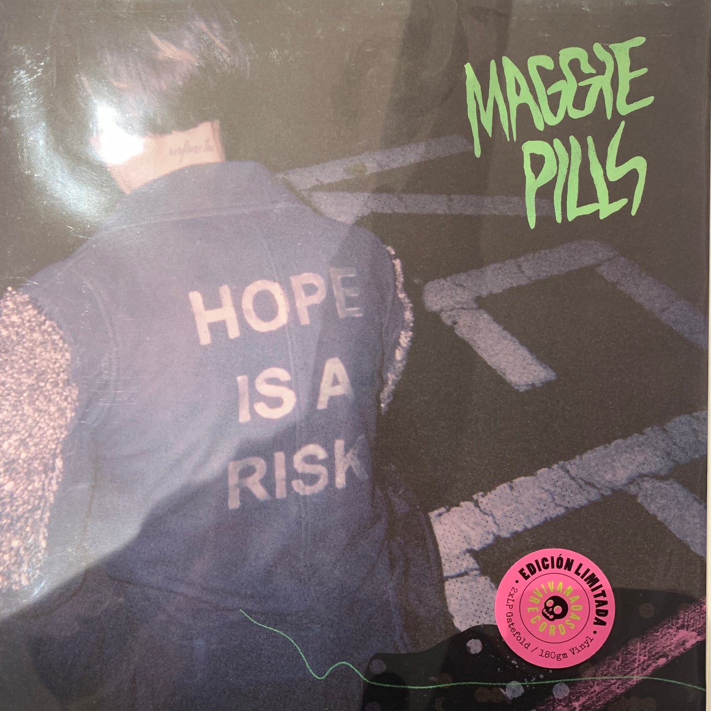 MAGGIE PILLS - HOPE IS A RISK  2 LP LTD COLOUR WAX