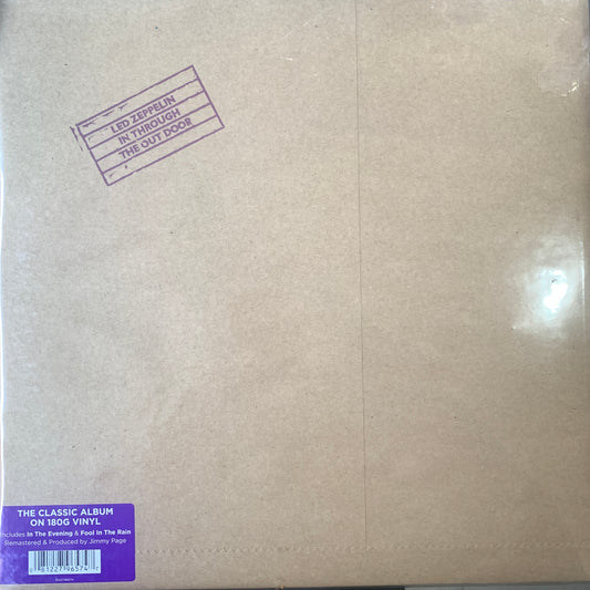 LED ZEPPELIN - IN THROUGH THE OUT DOOR REMASTERED 180G LP NM/NM