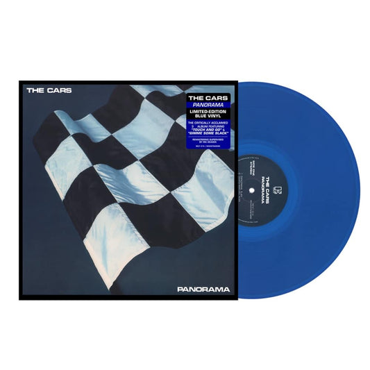 THE CARS - PANORAMA LIMITED BLUE LP /