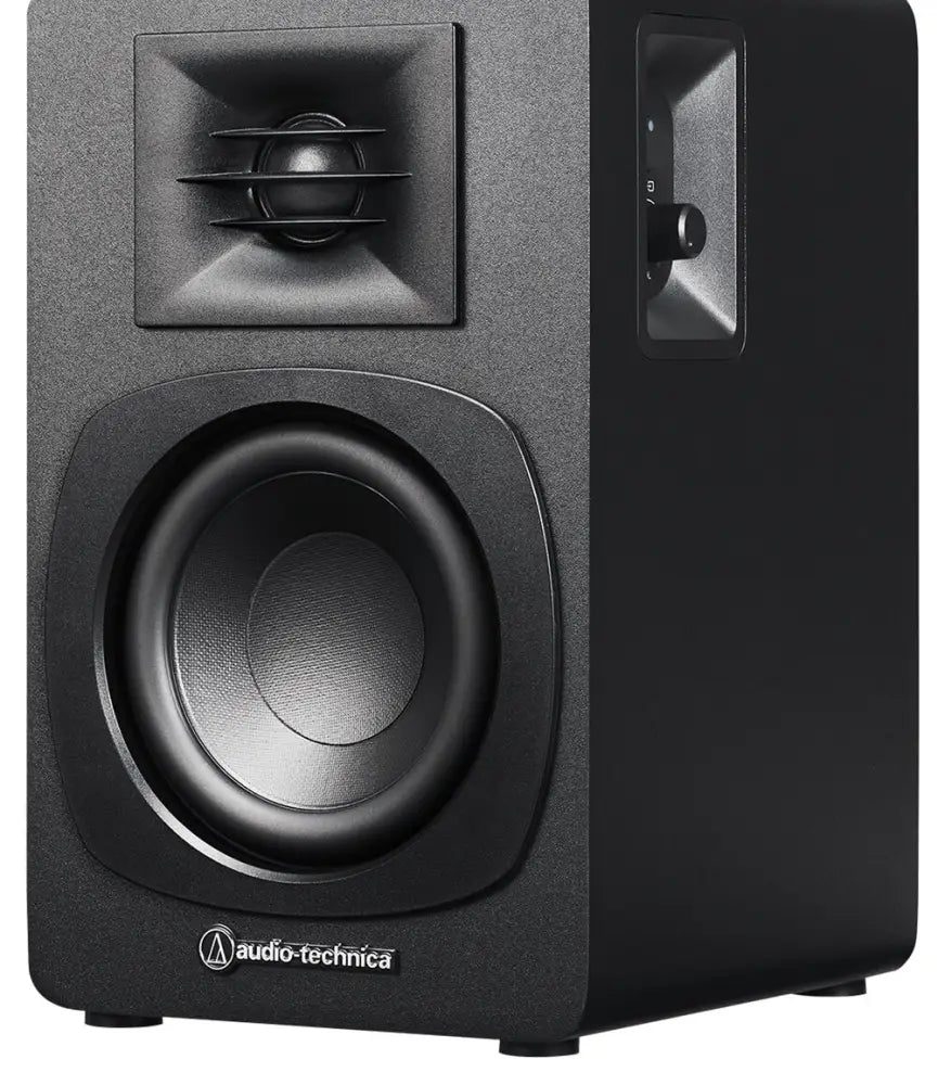 AUDIO-TECHNICA AT-SP3X POWERED BOOKSHELF SPEAKERS