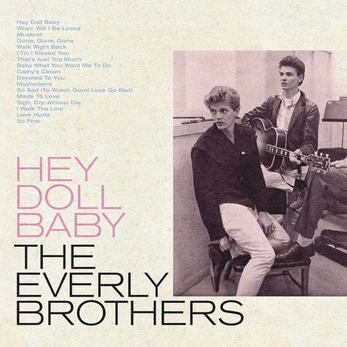 THE EVERLY BROTHERS - HEY DOLL BABY LP  /