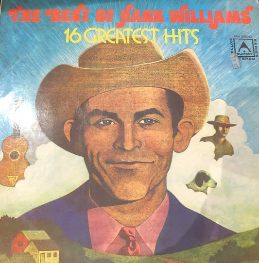 The Best of Hank Williams 16 greatest hits    1975 VG/VG+