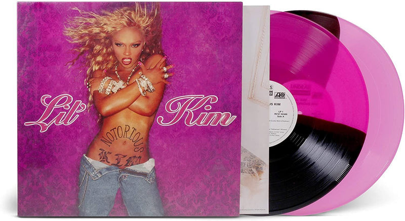 LIL KIM - THE NOTORIOUS K.I.M. PINK & BLACK 2LP