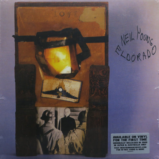 NEIL YOUNG & THE RESTLESS - ELDORADO RE-ISSUE LP  /