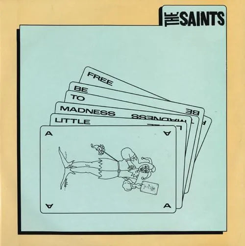 THE SAINTS - A LITTLE MADNESS TO BE FREE  NM /NM  1988