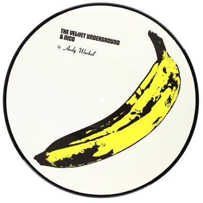 THE VELVET UNDERGROUND & NICO LTD PICTURE DISC LP