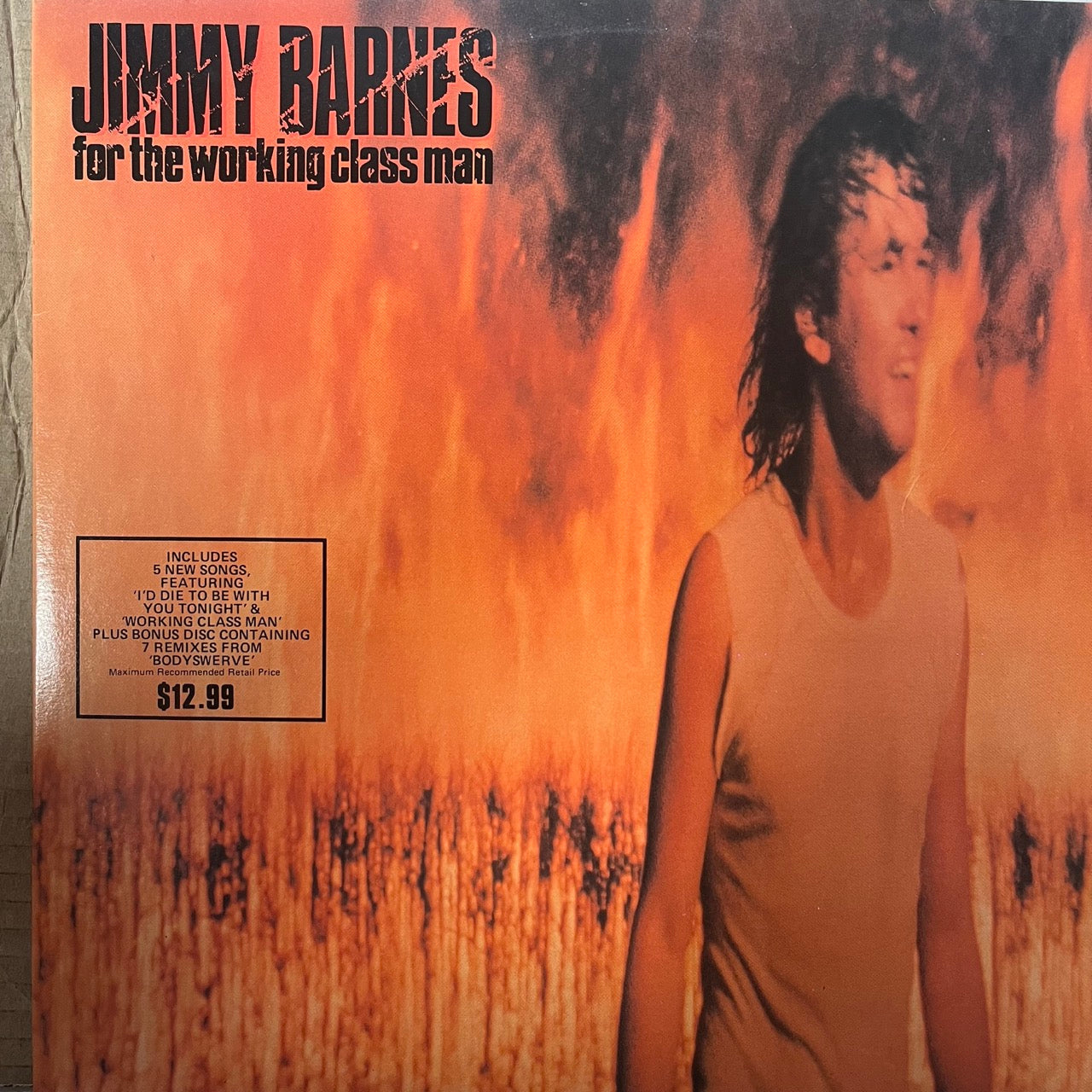 JIMMY BARNES - FOR THE WORKING CLASS MAN    NM /NM  1985