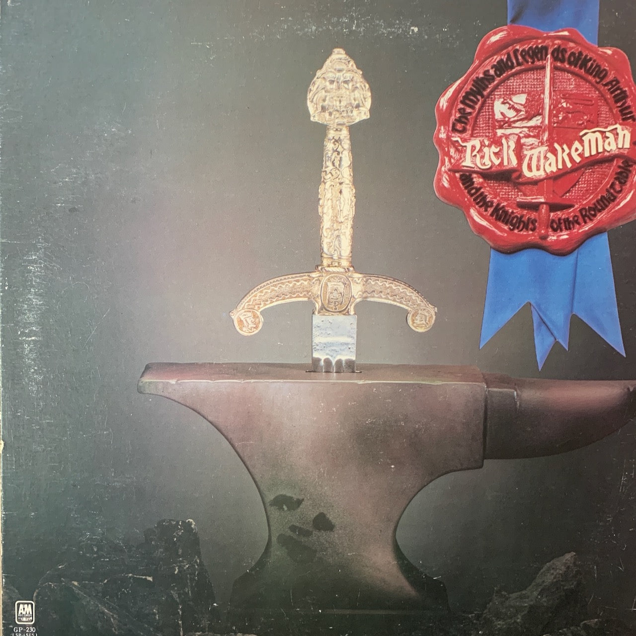 RICK WAKEMAN - THE MYTHS AND LEGENDS OF KING ARTHUR AND THE KNIGHTS OF THE ROUND TABLE    VG/VG 1975