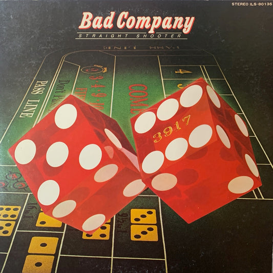 BAD COMPANY - STRAIGHT SHOOTER    NM /NM  1975  NO OBI