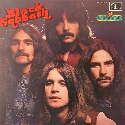 BLACK SABBATH - ATTENTION!    NM /NM  1975  NO OBI VERY RARE