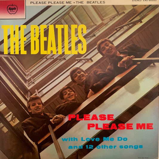 THE BEATLES = THE BEATLES - PLEASE PLEASE ME = プリーズ・プリーズ・ミー    NM /NM  1976  NO OBI