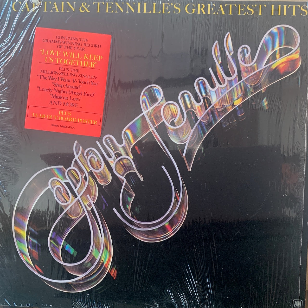 CAPTAIN AND TENNILLE - GREATEST HITS    VG+/VG+ 1977