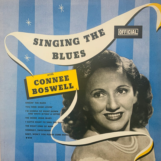 CONNIE BOSWELL - SINGING THE BLUES    NM /NM  1988