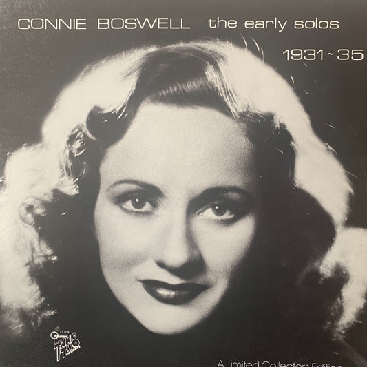 CONNIE BOSWELL - THE EARLY SOLOS 1931 - 35    NM /NM  1981