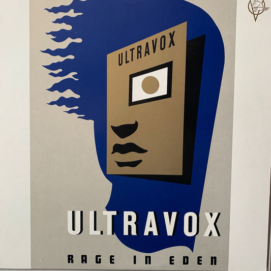 ULTRAVOX - RAGE IN EDEN    VG+/VG+ 1981