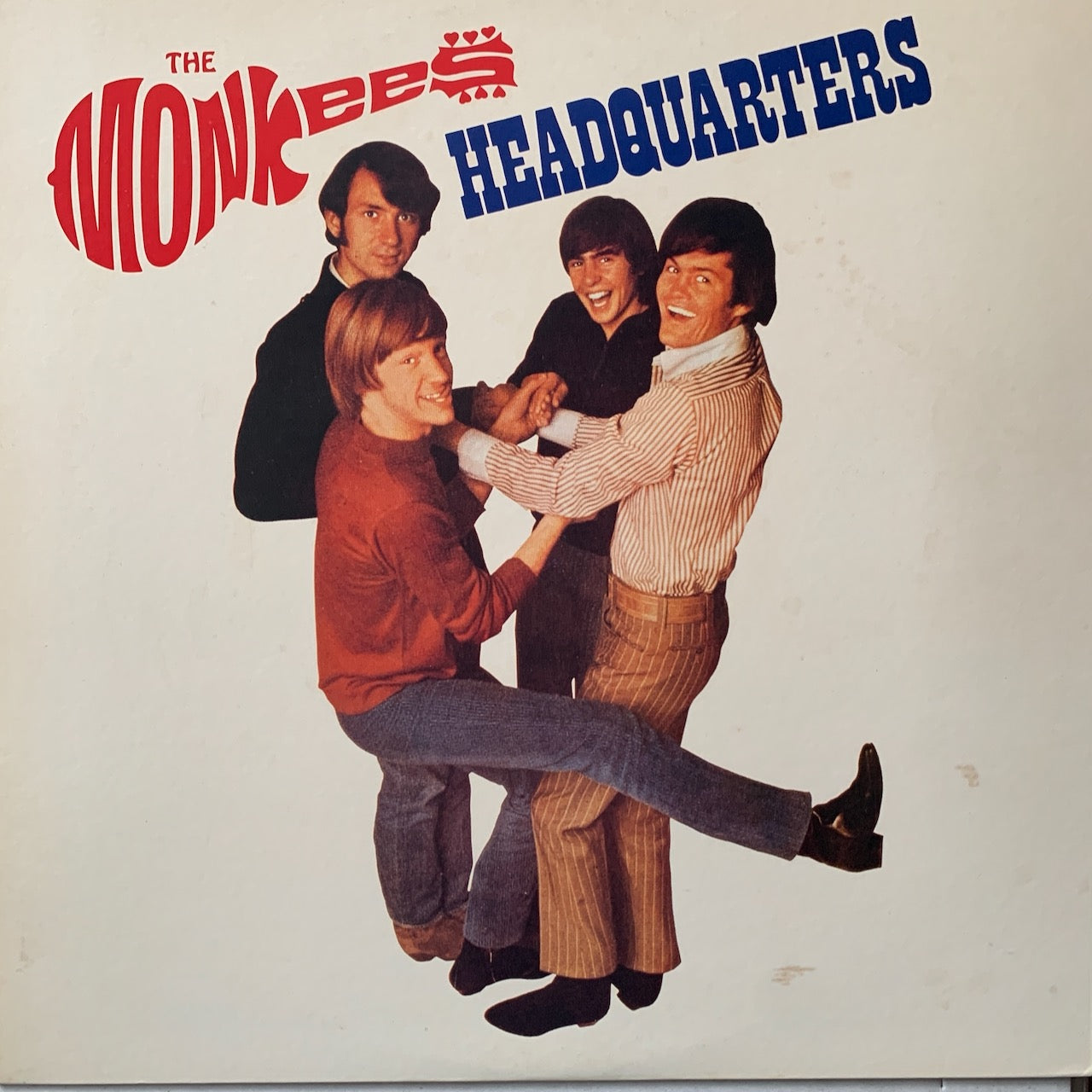 THE MONKEES - HEADQUARTERS    NM /NM  1981  NO OBI