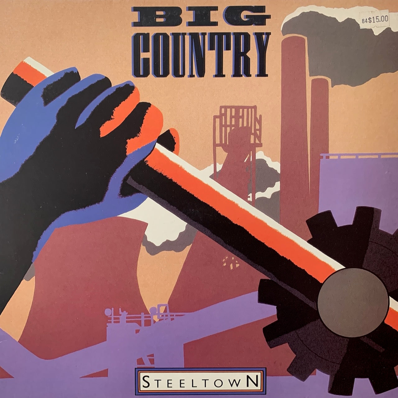 BIG COUNTRY - STEELTOWN    NM /NM  1984