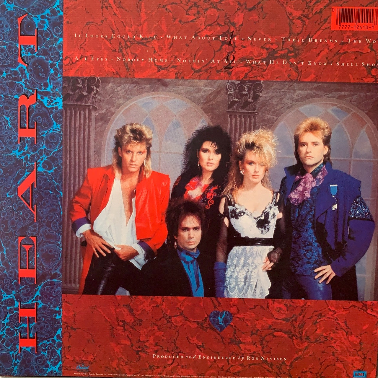 HEART - HEART   VG+/VG+ 1985