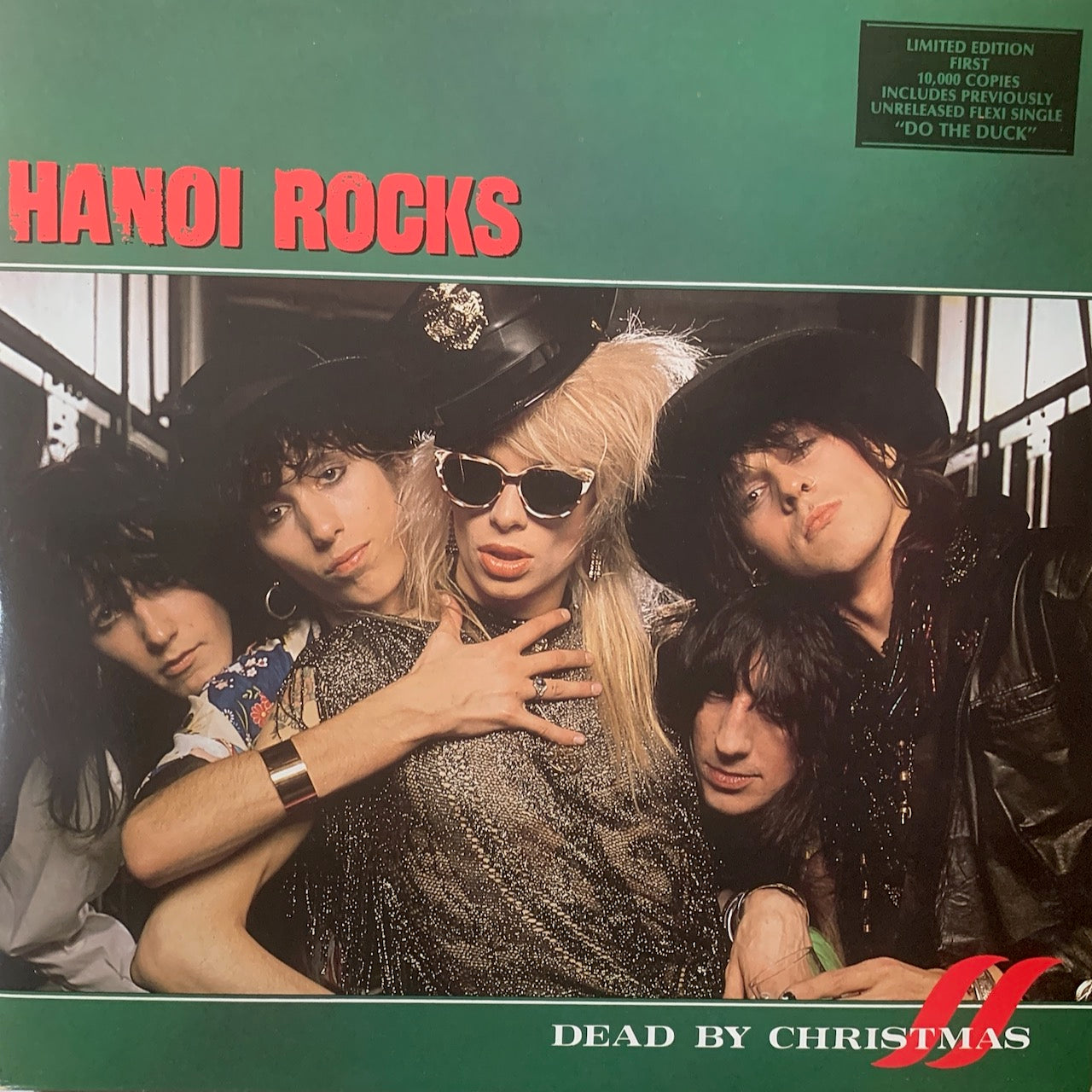 HANOI ROCKS - DEAD BY CHRISTMAS    NM /NM  1986