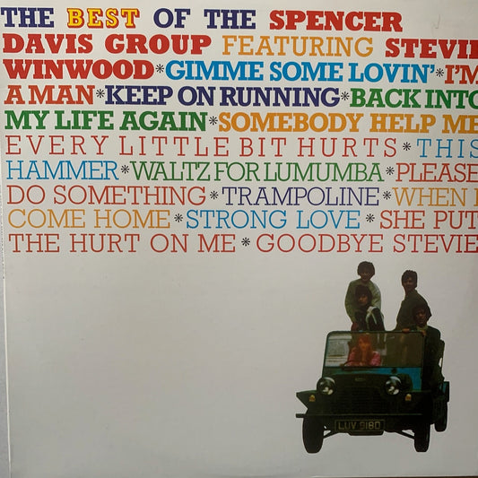 THE SPENCER DAVIS GROUP - THE BEST OF  SPENCER DAVIS GROUP FEATURING STEVE WINWOOD    VG+/VG+ 0