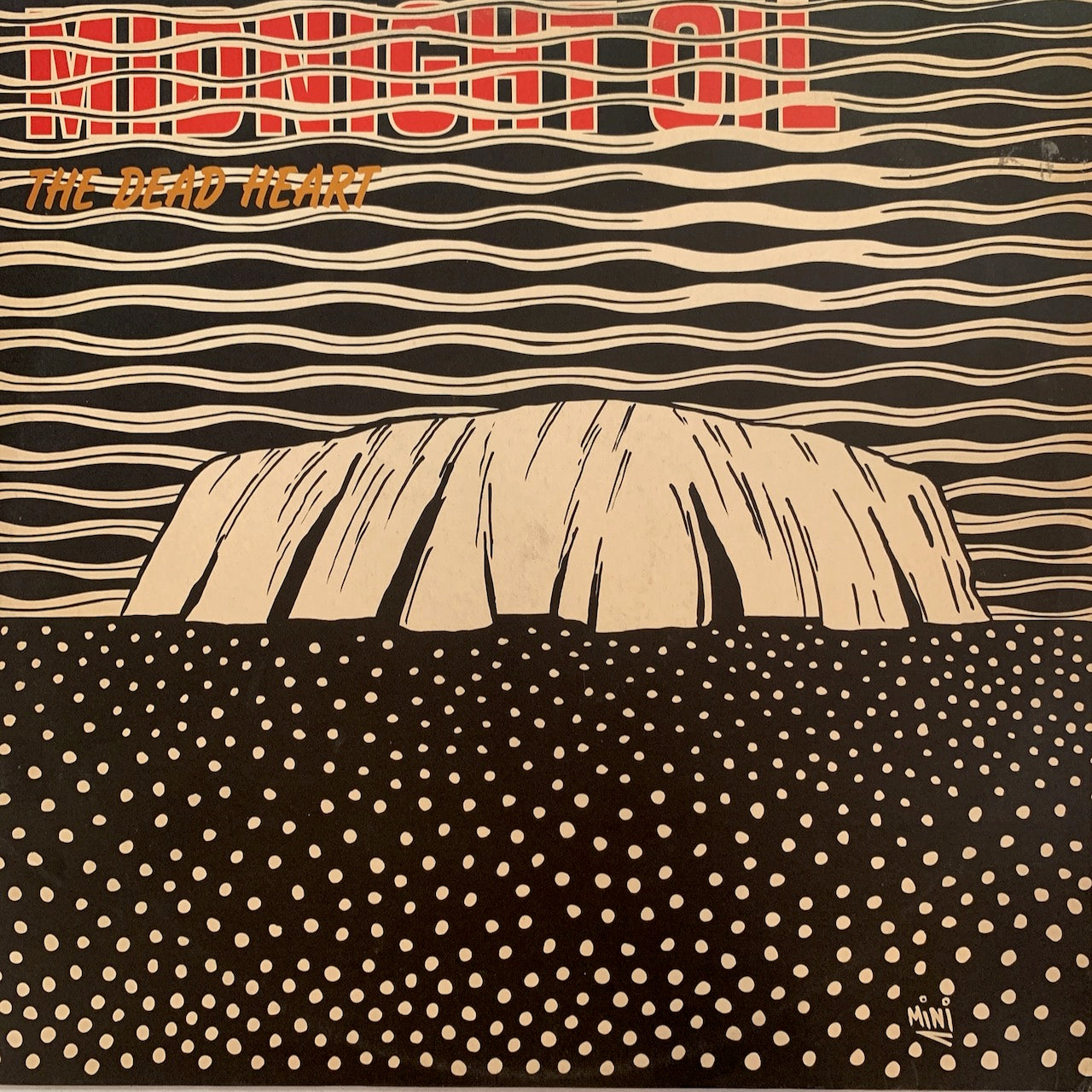 MIDNIGHT OIL - THE DEAD HEART    VG+/VG+ 1986